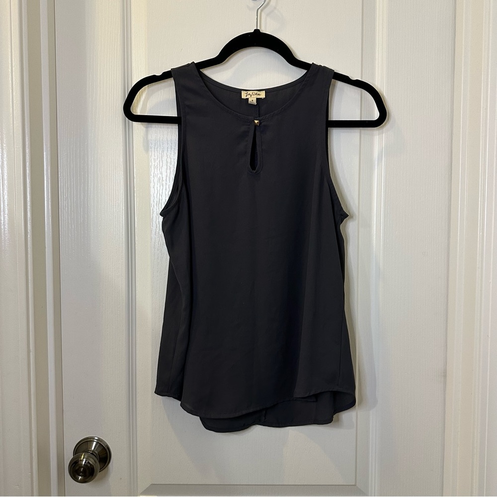 Lily White Chiffon Embellished Blouse